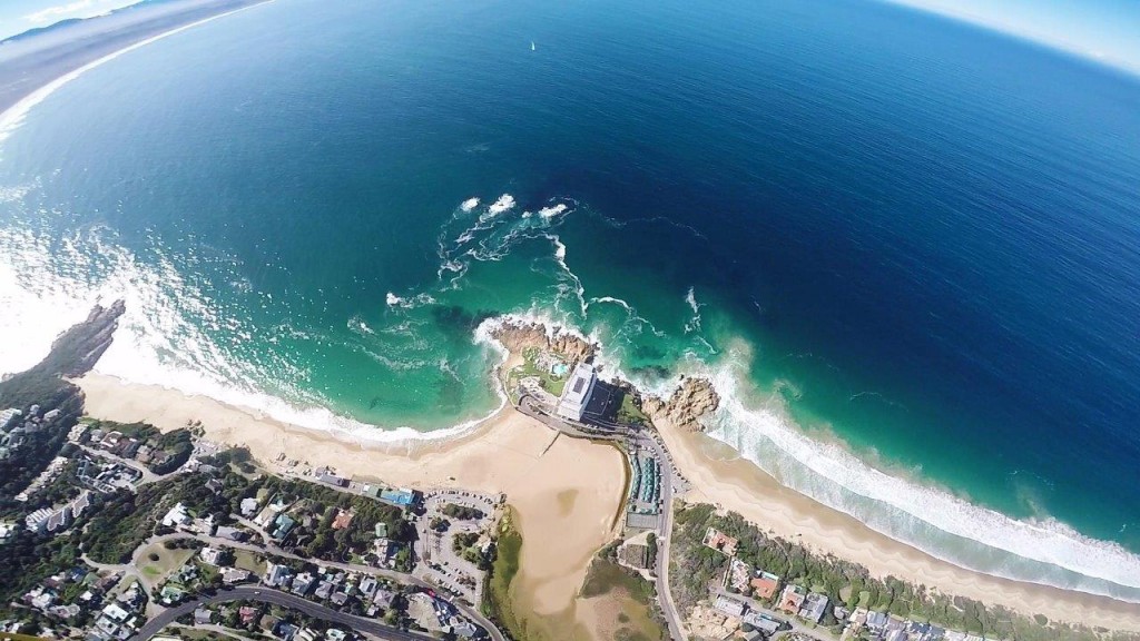 Arial view by Skydive Plett