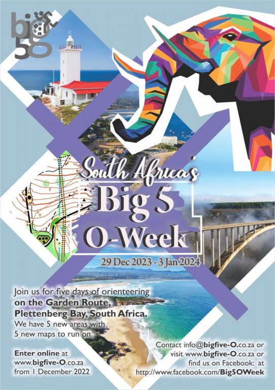 The Big 5 Orienteering Week in Plettenberg Bay