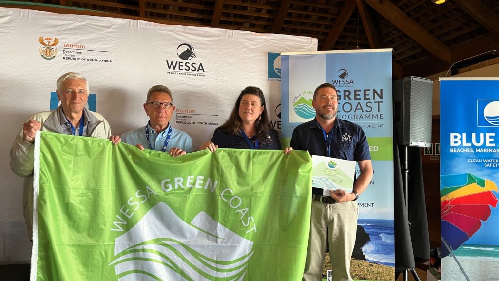 Nature’s Valley is awarded Green Coast Status. This is the first year with Green Coast status. The programme is championed locally by the Natures Valley Trust with support from Bitou LM and Plett Tourism