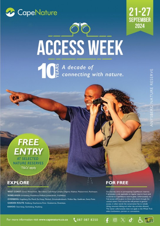 Cape Nature Access Week 2024