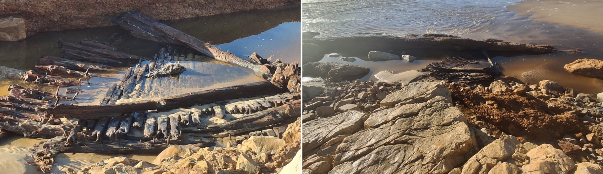 Historic Shipwreck Plettenberg Bay - Photo credit Anne Beale